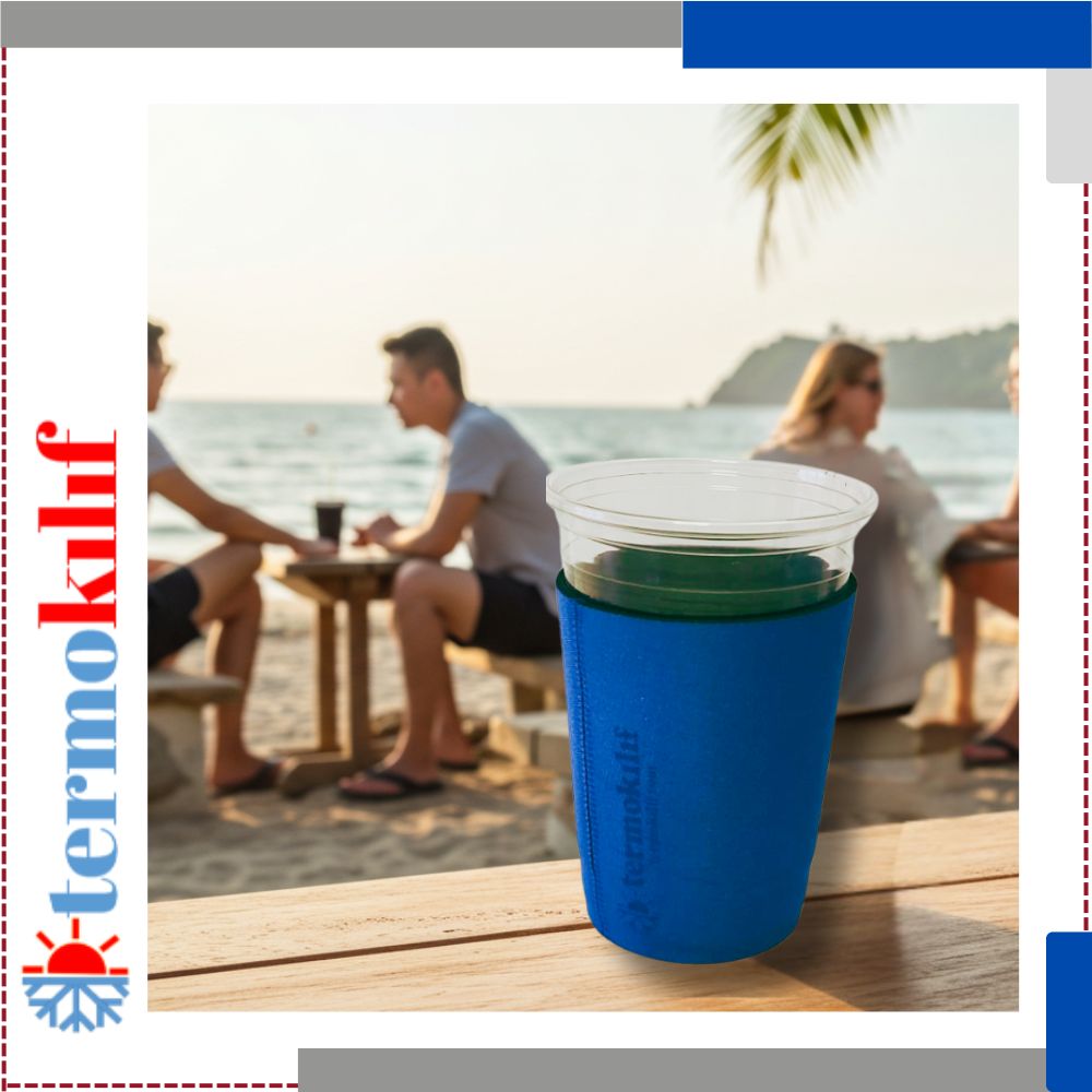 Kahve- Milkshake Bardağı Termokılıfı - Görsel 13